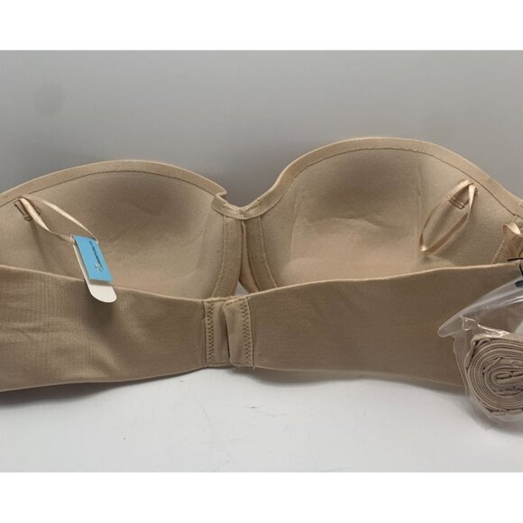 Maidenform Womens Strapless Bra With Enhanced Lift & Convertible Straps 34C - Picture 3 of 4